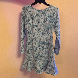 Banana Republic Blue Floral Dress